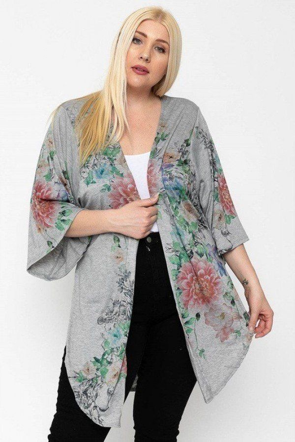 Women's Women's Floral Print Cardigan