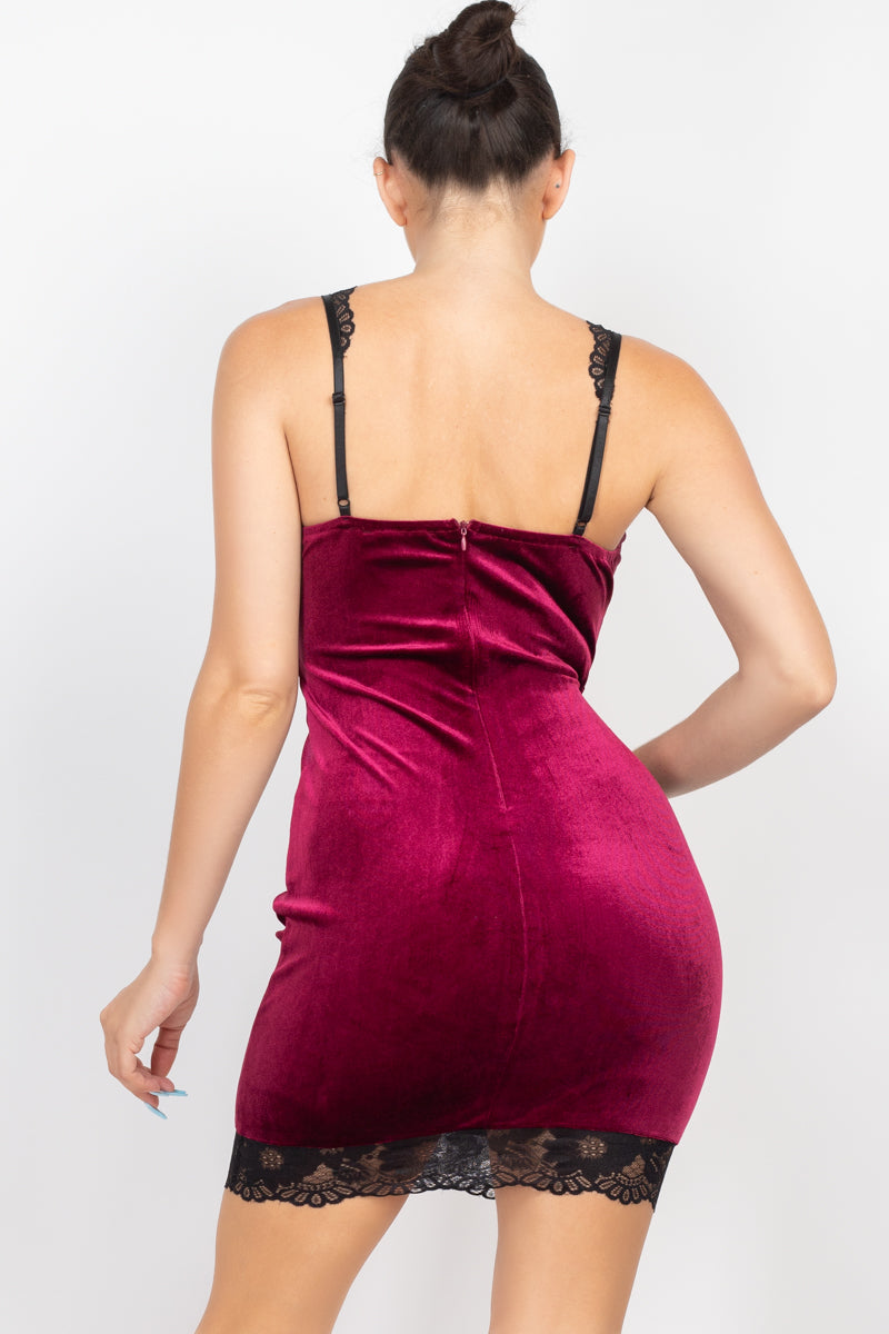 Women's Hook-and-eye Detailed Scoop Dress