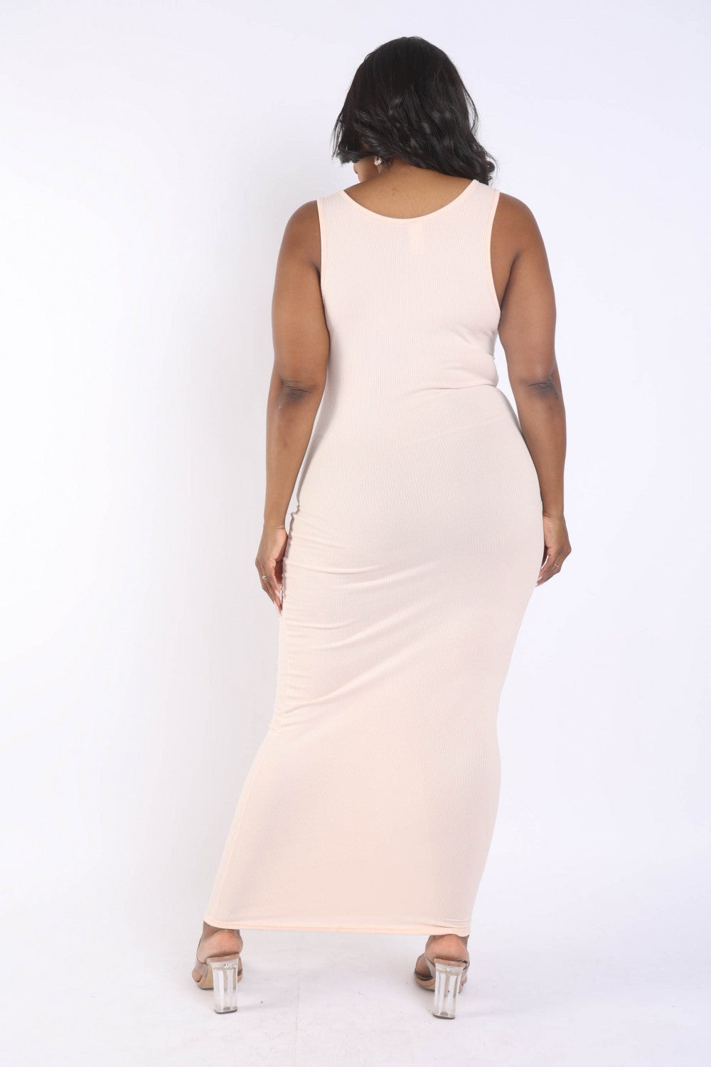 Women's Ribbed Tank Maxi Dress