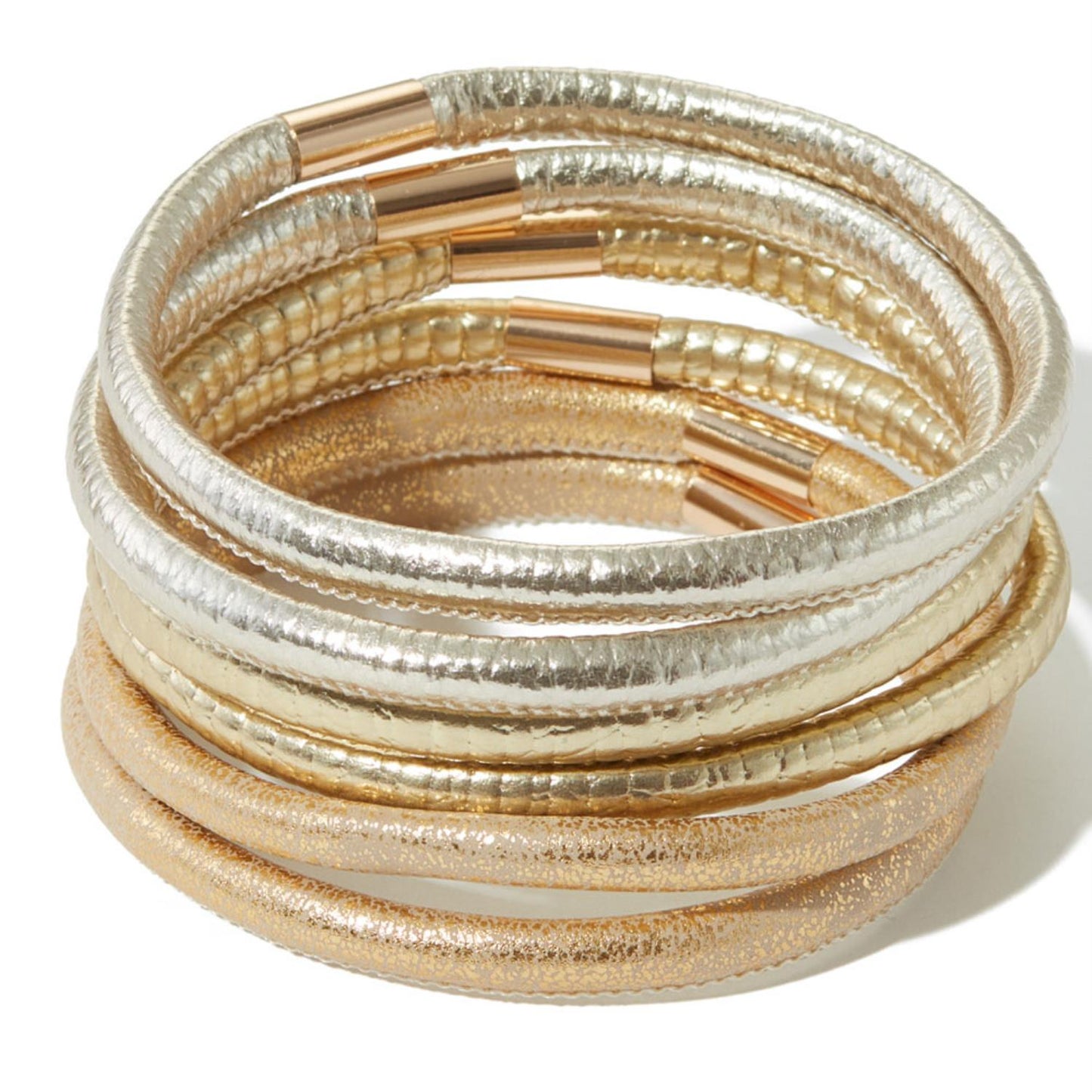 Women's Multi Pu Bracelet Set (6 Pc)