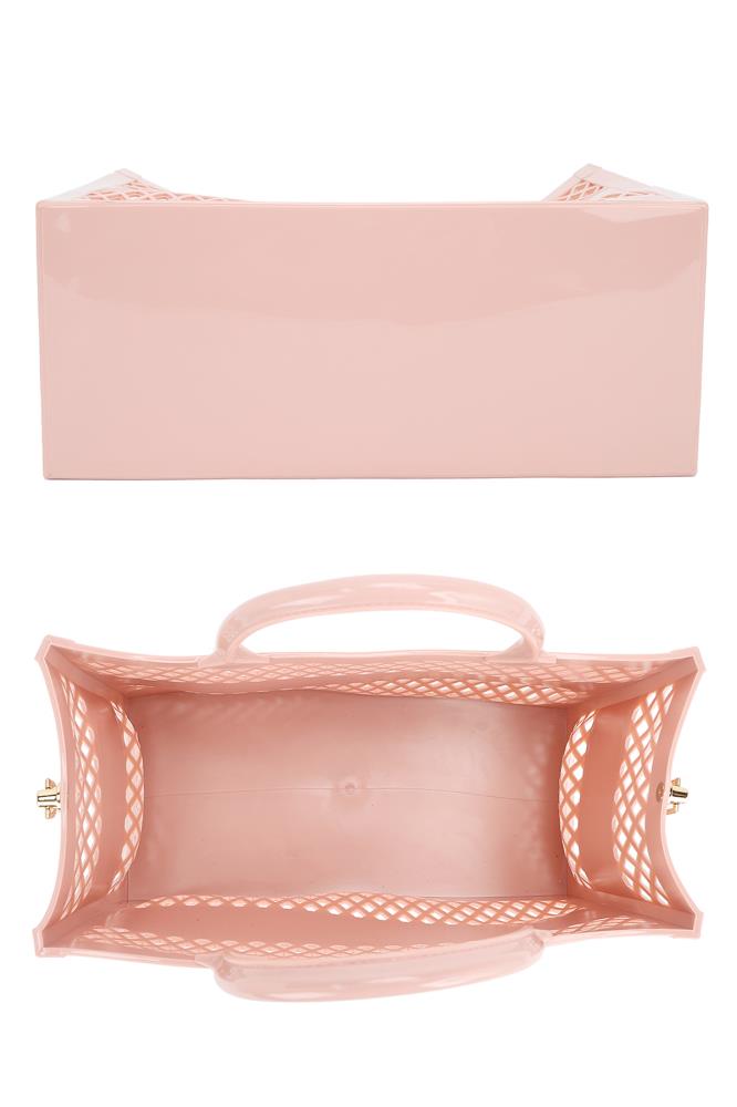 Women's Smooth Vented Design Handle Tote