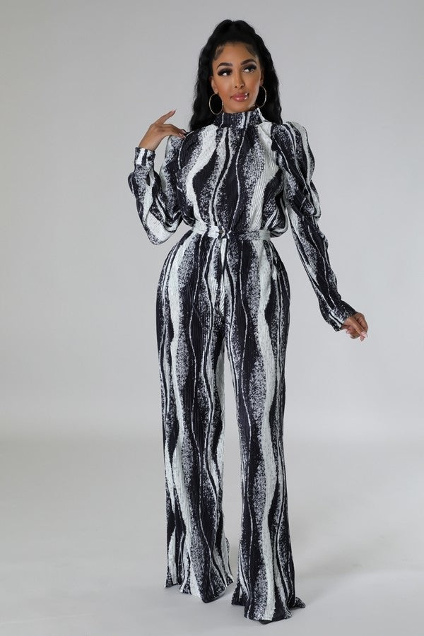 Women's Non-stretch Two-piece Set