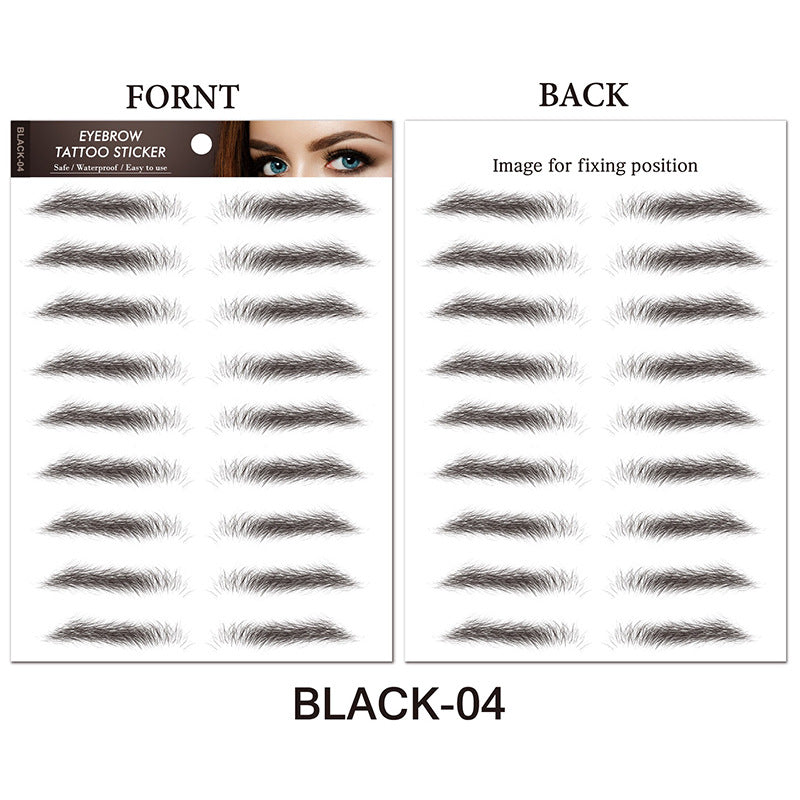 Long Lasting Waterproof Eyebrow Designer Sticker