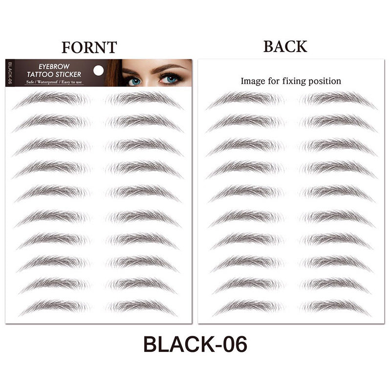 Long Lasting Waterproof Eyebrow Designer Sticker