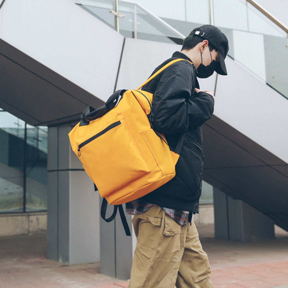 26L Unisex Backpack Rucksack Waterproof Oxford Satchel Shoulder School Bag Handbag Outdoor Travel