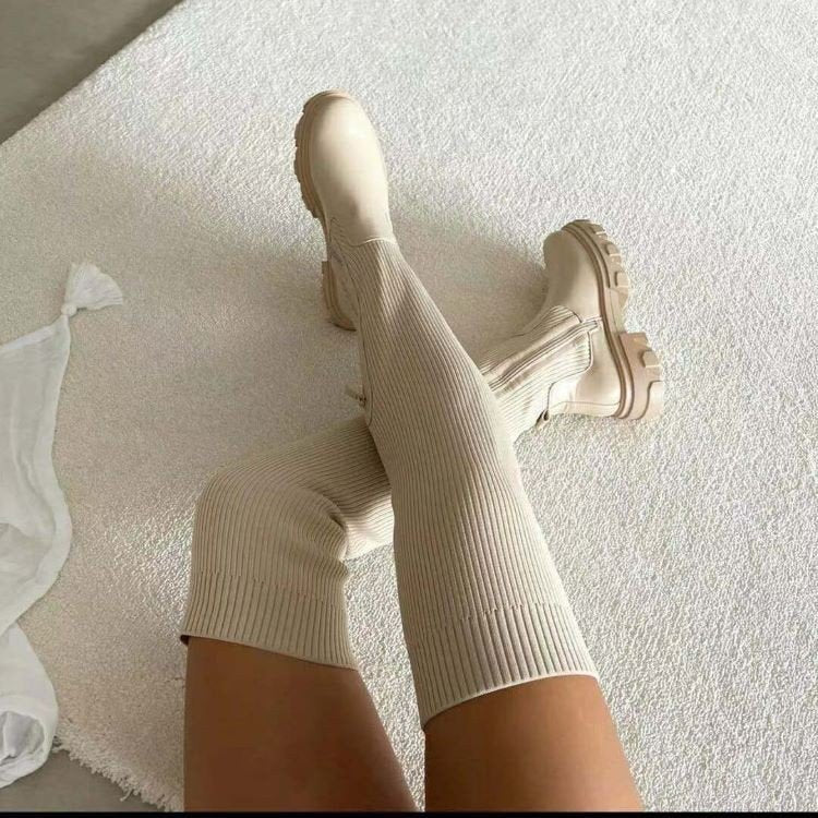 Women's Thick-soled Over-the-knee Platform Boots