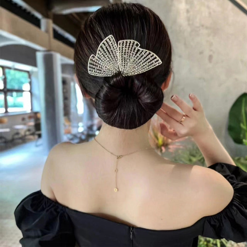 Hair Curler Fish Tail Elegant Flower Easy Bun Maker