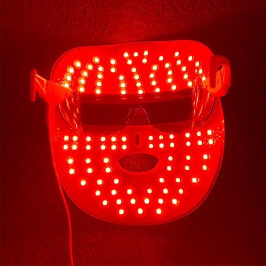 USB Advanced Anti Wrinkle Skin Rejuvenating Red and Blue Light Anti Aging Acne Scar Removal Mask