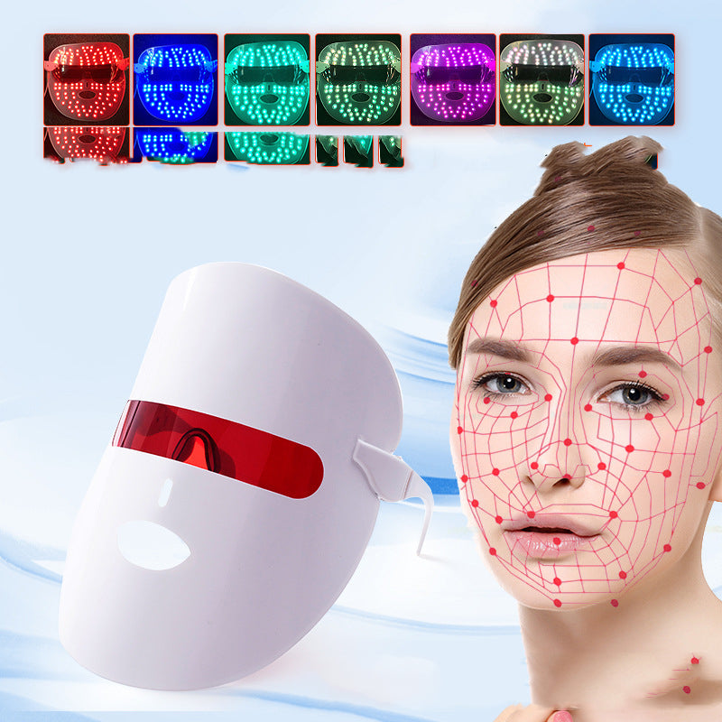 USB Advanced Anti Wrinkle Skin Rejuvenating Red and Blue Light Anti Aging Acne Scar Removal Mask