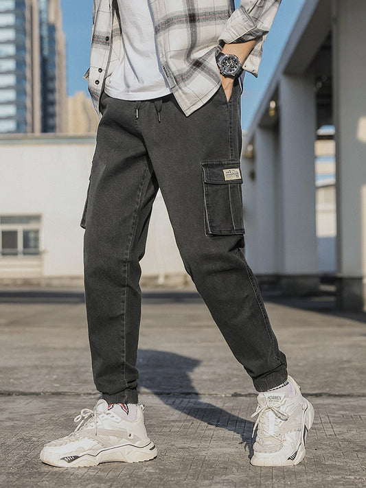 Men's Loose Retro Casual Cargo Pants