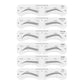 Reusable Eyebrow Mold With Elastic Band Multifunctional DIY Eyebrow Makeup Tool Suitable For Beginner