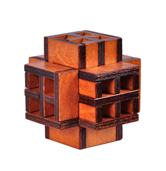 Adult Stress Relieving Wooden Intellectual Puzzle