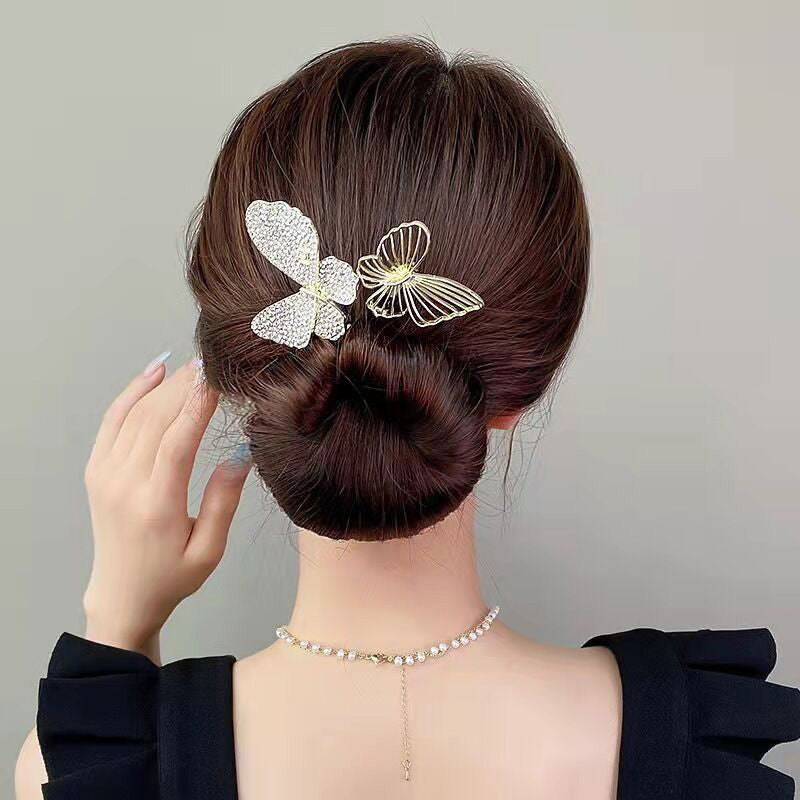 Hair Curler Fish Tail Elegant Flower Easy Bun Maker