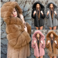 Fashion Temperament Faux Fur Coat Women's Mid-length