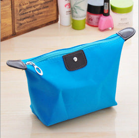 Cute Dumpling Cosmetic Bag Candy-colored Folding Dumpling Storage Bag Ingot Waterproof Washing Bag