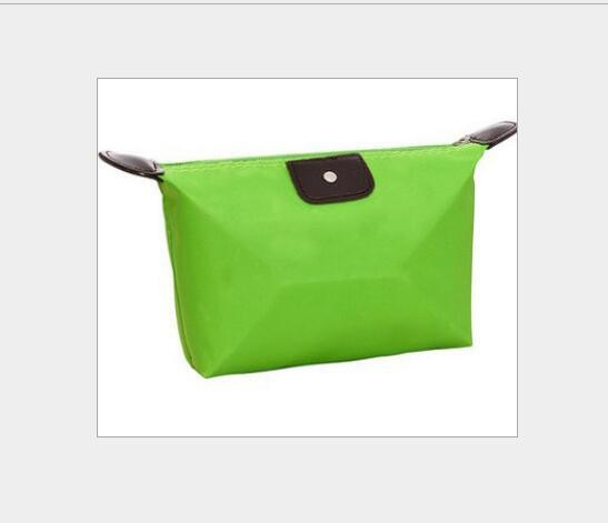 Cute Dumpling Cosmetic Bag Candy-colored Folding Dumpling Storage Bag Ingot Waterproof Washing Bag