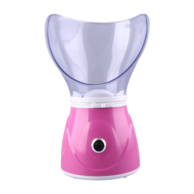 Humidifying and hydrating atomized steam face tester