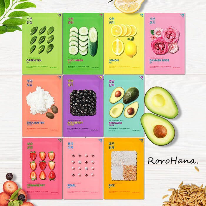 Fruit and vegetable plant mask