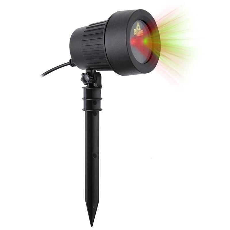 2 Piece LED Outdoor Indoor Ground Laser Christmas Light's Display