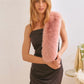 Faux Fur Short Collar Scarf