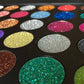 Glitter powder sequin eyeshadow New 35 color sequin eyeshadow glitter applicator