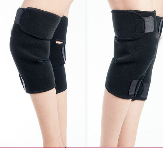1 Pair Tourmaline Self Heating Knee Pads Magnetic Therapy Kneepad Pain Relief Arthritis Brace Support Patella Knee Sleeves Pads