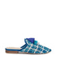 London Rag MARIANA WOVEN FLAT MULES WITH TASSELS