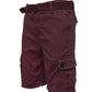 Weiv Mens Belted Cargo Shorts with Belt