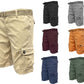 Weiv Mens Belted Cargo Shorts with Belt
