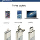 Suitable ForApple Android Mobile Computer OTG Three-in-one USBFlash Drive