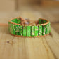 Seven Chakra Braided Bracelet Natural Emperor Stone Yoga Bracelet Genuine Leather Wrap Bracelet