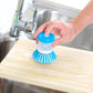 Creative Plastic Automatic Filling Pot Brush Washing Brush Cleaning Hydraulic Brush Artifact