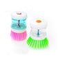 Creative Plastic Automatic Filling Pot Brush Washing Brush Cleaning Hydraulic Brush Artifact