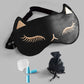 Silk Eye Mask Sleep Shading Breathable Women And Men Sleep Relief Cats Ice Compress Ice Bag Eye Mask