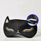 Silk Eye Mask Sleep Shading Breathable Women And Men Sleep Relief Cats Ice Compress Ice Bag Eye Mask