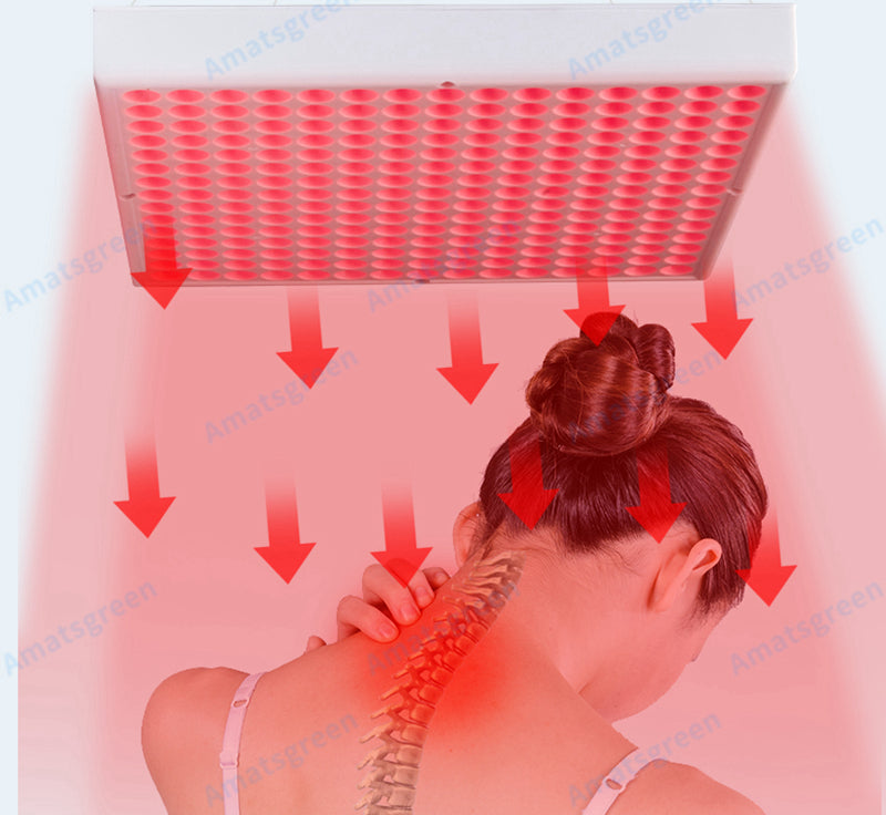 Red Led Light Therapy Infrared 300W LED Anti Aging Therapy Light and Full Body Skin Pain Relief Red LED Grow Light