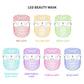 7 Color LED Mask Red Light Therapy Skin Rejuvenation Massager Beauty Home Skin Whitening Anti Aging Spa Device