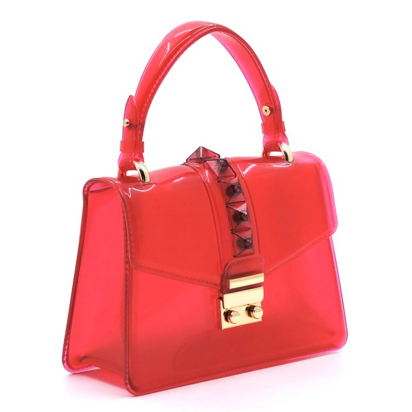 Women's Multi Semi Transparent Flap Jelly Candy Bag