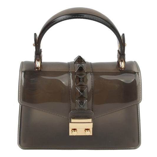 Women's Multi Semi Transparent Flap Jelly Candy Bag