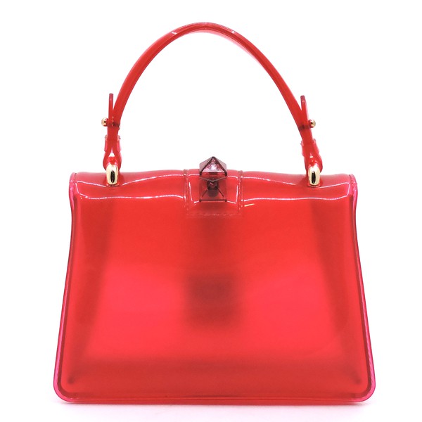 Women's Multi Semi Transparent Flap Jelly Candy Bag