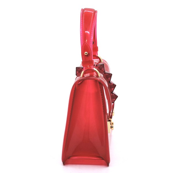 Women's Multi Semi Transparent Flap Jelly Candy Bag