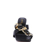 Women's WANDY CLEAR HEEL CHAIN DETAIL SANDALS