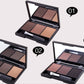 3 color eyebrow powder