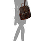 Women's PM Monogram Striped Convertible Backpack