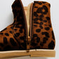 Girl's Leopard Zip Boots Kids to Tween