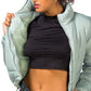 LONG SLEEVES PUFFER JACKET