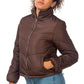 LONG SLEEVES PUFFER JACKET