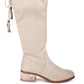 Women's Francesca Tassels Detail Short Heel Calf Boot