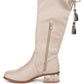 Women's Francesca Tassels Detail Short Heel Calf Boot