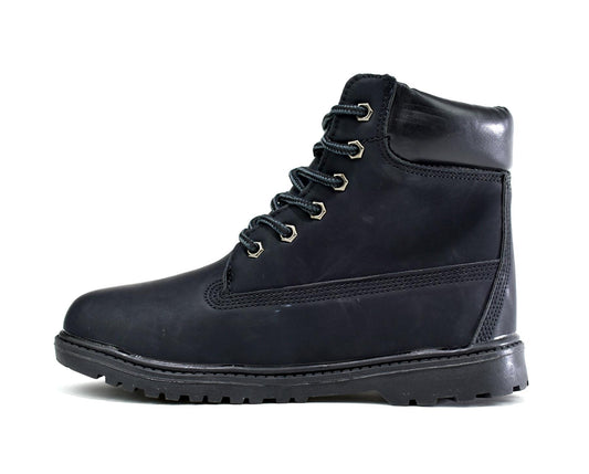 Boy's Builder's Boot Black